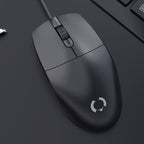 Macally Silent Wired USB Mouse – Slim & Compact Design for Mac, Windows PC & Laptop