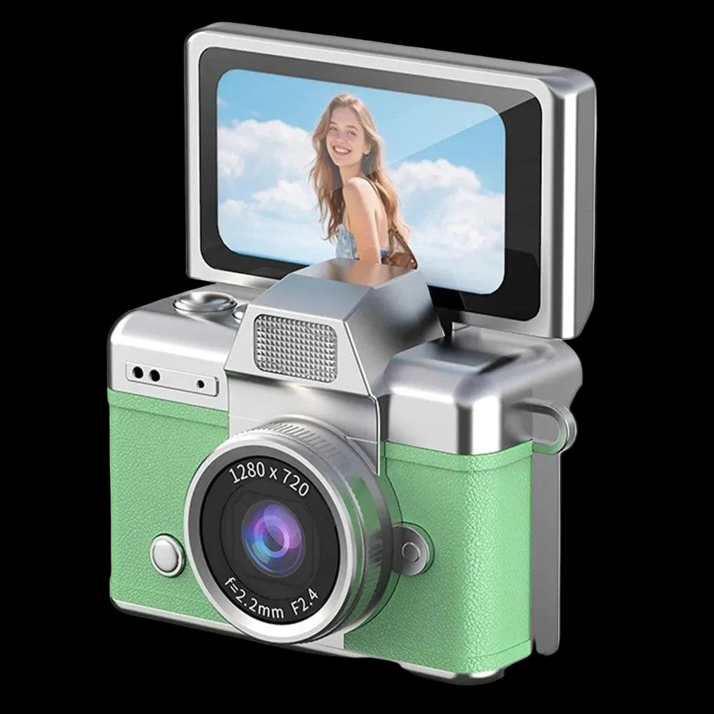 Kamera Digital Mini Flip LK-027 📸 | Kamera Mainan Retro Comel dengan Skrin Flip & Video HD